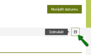 Nospiest pogu "Izdrukāt”